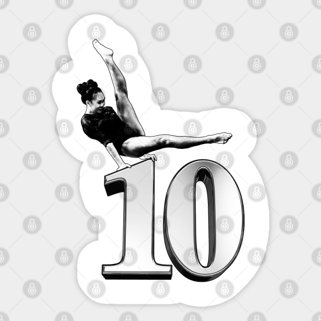 Peng Peng Lee Perfect 10 Sticker by GymCastic